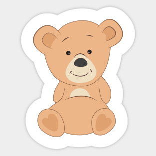 Cute Teddy Bear Sticker
